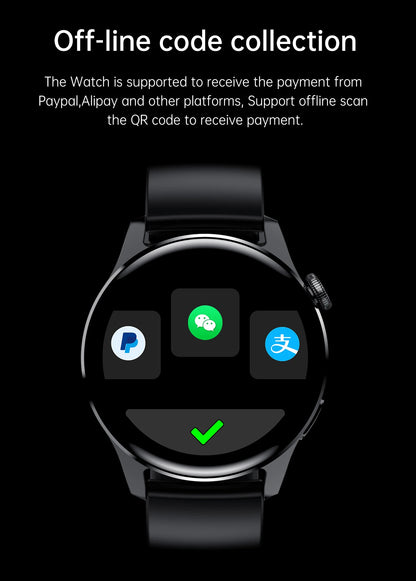 ⌚ WELAIDE W4 – Montre Connectée de Santé & Fitness | Écran OLED HD 1.43" | Appels Bluetooth & Suivi Cardiaque